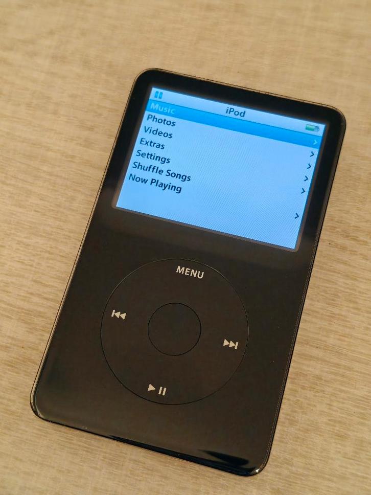 Apple iPod Classic 5th Generation – 80GB, Audio, Tv en Foto, Mp3-spelers | Apple iPod, Gebruikt, Classic, 40 GB en meer, Zwart