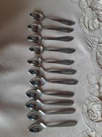 11 kleine  verzilverde lepeltjes merk Gero Zilmeta,, Ophalen of Verzenden