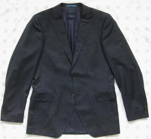 Tommy Hilfiger donkerblauw colbert Samy Jr Davis 48 Lang wol, Kleding | Heren, Kostuums en Colberts, Zo goed als nieuw, Maat 48/50 (M)