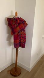 Fleurige wollen sjaal/omslagdoek van The Blue Turban, Kleding | Dames, Mutsen, Sjaals en Handschoenen, The Blue Turban, Verzenden