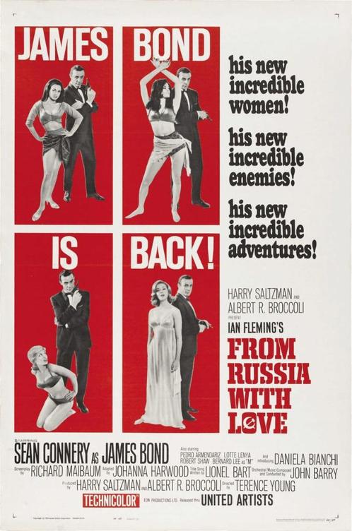 James Bond -From Russia with love Blu-ray, Cd's en Dvd's, Blu-ray, Zo goed als nieuw, Actie, Ophalen of Verzenden