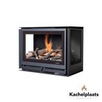 Wanders Square 60G 3-zijdig - gashaard - Tweedekansje, Ophalen of Verzenden, Zo goed als nieuw, Inbouwhaard, Gashaard