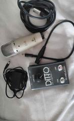 Ditto mic looper + microfoon en extra kabels, Muziek en Instrumenten, Effecten, Ophalen of Verzenden, Zo goed als nieuw