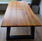 Houten eettafel, Huis en Inrichting, Tafels | Eettafels, Ophalen, 200 cm of meer, 50 tot 100 cm, Zo goed als nieuw