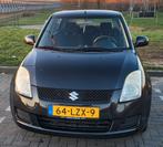 Suzuki Swift 1.3 5D 2010 Zwart, USB, Stof, 40 €/maand, Zwart