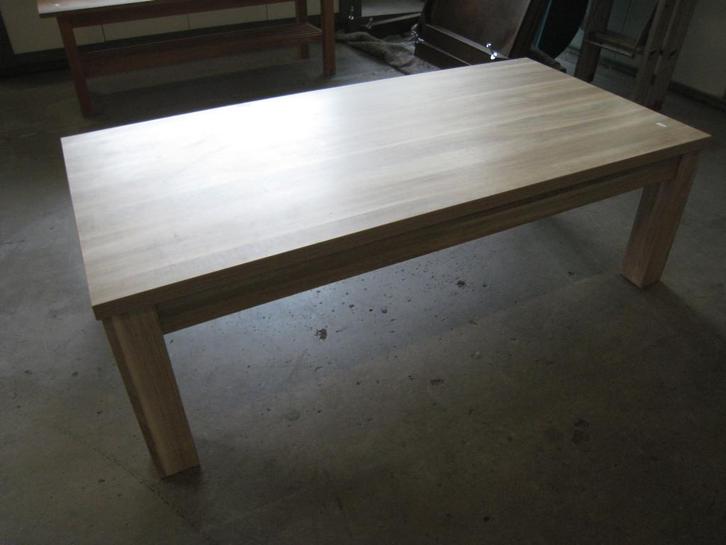 Houtdecor salontafel, Huis en Inrichting, Tafels | Salontafels, Gebruikt