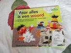voor alles is een woord - sesamstraat, Boeken, Ophalen of Verzenden, Zo goed als nieuw