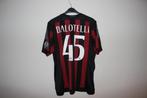 Authentiek AC Milan Home 2015/2016 - Mario Balotelli #45, Ophalen of Verzenden, Zo goed als nieuw, Buitenlandse clubs, Shirt