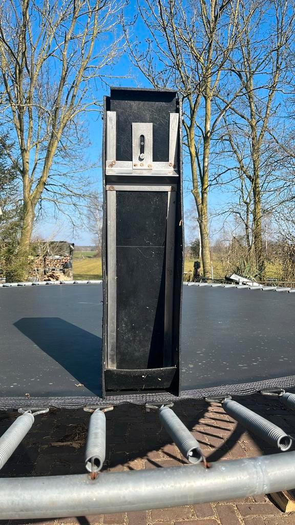 Lammeren Voerbak Kunststof/RVS, Kinderen en Baby's, Speelgoed | Buiten | Trampolines, Gebruikt, Ophalen of Verzenden