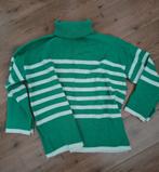 Drole de Copine Groene gestreepte trui met col, Kleding | Dames, Truien en Vesten, Maat 38/40 (M), Ophalen of Verzenden, Zo goed als nieuw