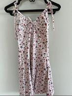 Mooi wit jurkje met bloemenprint - Maat S, Wit, Ophalen of Verzenden, Zo goed als nieuw, Maat 36 (S)