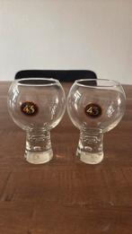 2 likeur 43 glazen, Verzamelen, Ophalen of Verzenden, Zo goed als nieuw, Borrel- of Shotglas
