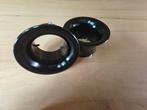 Luchtkelken zwart Ø50mm - Set van 2, Ophalen of Verzenden, Nieuw