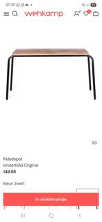 Tafel en stoeltjes van Kidsdepot, Ophalen