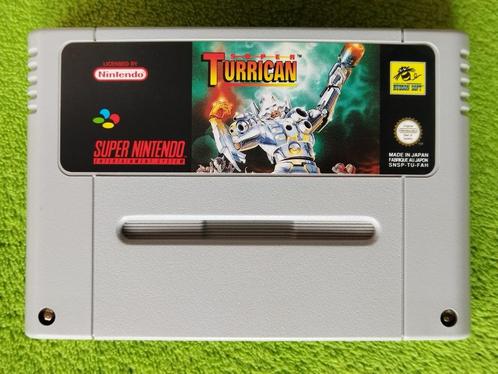 Super Turrican - Super Nintendo SNES, Spelcomputers en Games, Games | Nintendo Super NES, Gebruikt, Avontuur en Actie, 1 speler