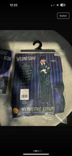 Wednesday Addams Kostuum + Pruik - Nieuw!, Kinderen en Baby's, Carnavalskleding en Verkleedspullen, Ophalen of Verzenden, Nieuw