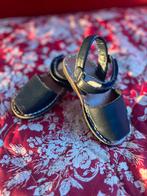 Leren sandaaltjes indigo maat 23, Kinderen en Baby's, Babykleding | Schoentjes en Sokjes, Ophalen of Verzenden, Zo goed als nieuw