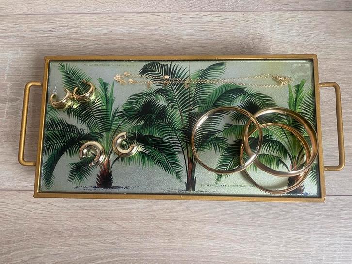 Plateau palmboom, Antiek en Kunst, Kunst | Schilderijen | Abstract, Ophalen of Verzenden