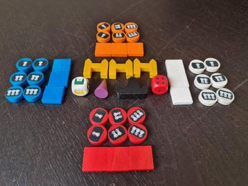 Set houten speelstukken Steden en Ridders Kolonisten Catan beschikbaar voor biedingen