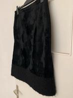Zwart bont rokje maat 40/42, Zwart, Maat 42/44 (L), Ophalen of Verzenden, Zo goed als nieuw