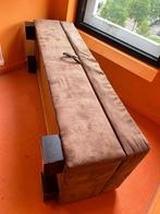 Brown ottoman bench Sofa storage