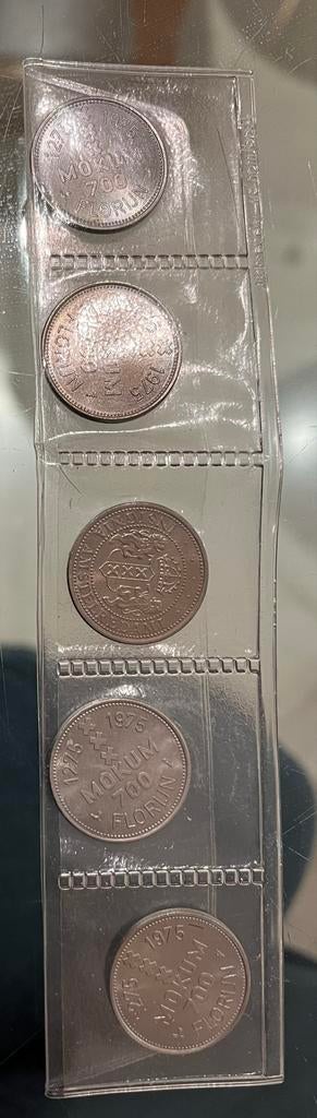 Mokum 700 Florijn - Amsterdam Penningen, Postzegels en Munten, Ophalen, Overige landen, Losse munt