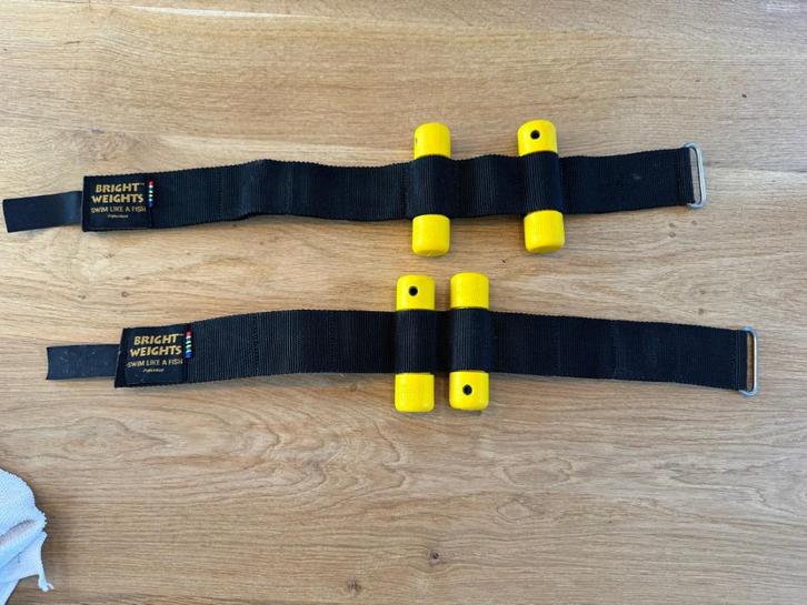 enkellood Bright Weights 2 keer 1kg, Watersport en Boten, Duiken, Zo goed als nieuw, Lood of Loodgordel, Ophalen of Verzenden