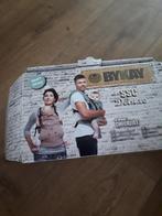 BYKAY babydrager ssc de luxe. Oud rose., Overige merken, Ophalen of Verzenden, Zo goed als nieuw, Buik