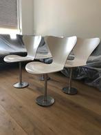 4 Fritz Hansen Arne Jacobsen design vaste fixed stoel kruk, Ophalen, Gebruikt, Nvt, Eén