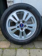Saab 9-3 originele lichtmetalen velgen5 spaak open alu 57, Auto-onderdelen, Ophalen of Verzenden, Saab