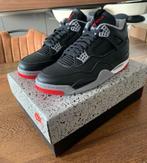 Nieuwe Nike Air Jordan 4 Retro Bred Reimagined maat 45, Nieuw, Ophalen of Verzenden, Sneakers of Gympen, Nike