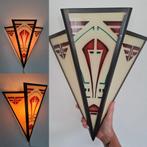 Art Deco grote Amsterdamse School Wandlamp Tuschinski Antiek, Antiek en Kunst, Antiek | Lampen, Ophalen of Verzenden