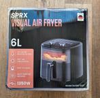 Nieuw! Osmo laser airfryer visual airfryer sprx 6 l zwart, Ophalen of Verzenden, Zo goed als nieuw