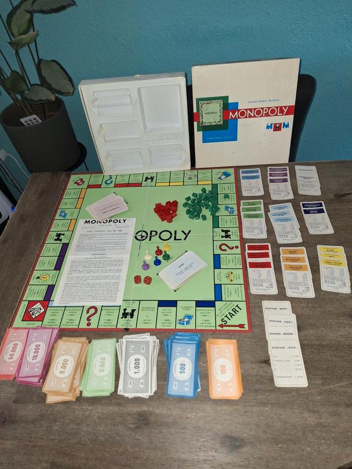 Monopoly bordspel van Parker, Hobby en Vrije tijd, Gezelschapsspellen | Bordspellen, Zo goed als nieuw, Ophalen of Verzenden