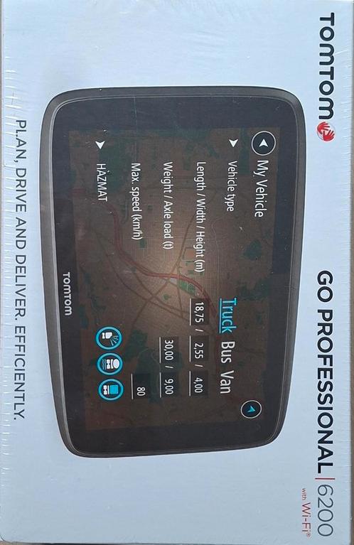 TomTom GO PROFESSIONAL 6200 - Nieuw in doos!, Auto diversen, Autonavigatie, Nieuw, Ophalen of Verzenden