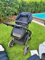 Dubatti Two Kinderwagen + wieg + voetenzak, Kinderen en Baby's, Kinderwagens en Combinaties, Gebruikt, Verstelbare duwstang, Ophalen