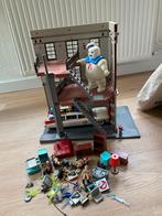 Playmobil Ghostbusters brandweerkazerne& auto &  marshmallow, Ophalen, Gebruikt