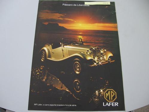 MPL 005 MP LAFER, folder, Boeken, Auto's | Folders en Tijdschriften, Zo goed als nieuw, Overige merken, Ophalen of Verzenden