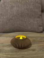 Theelichthoudertje Woodybrown, Kunststof, Bruin, Verzenden, Nieuw