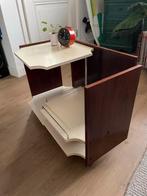 Vintage Inklapbare Drankkast Jaren 60, Antiek en Kunst, Ophalen