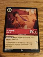 Aladdin non foil 105/204 the first chapter, Ophalen of Verzenden, Zo goed als nieuw, Losse kaart