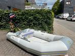 Zodiac 320 airdeck met 8PK Mercury buitenboordmotor, Watersport en Boten, Rubberboten, Ophalen, Airdeck, Gebruikt, Zodiac