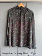 Jacqueline de Yong Bloemen Top - Maat L, Ophalen of Verzenden, Zo goed als nieuw, Maat 42/44 (L), Lange mouw