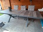 Ottowa uitschuifbare tuintafel 205-265 x 100 cm, Tuin en Terras, Ophalen, Zo goed als nieuw