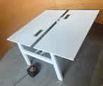 Ahrend Zit-sta duo bureau met kabelgoot en stopcontact, 20st, Huis en Inrichting, Bureaus, Ophalen of Verzenden, Elektrisch, Zo goed als nieuw