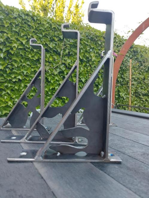 Cortenstaal muurhaken, Tuin en Terras, Overige Tuin en Terras, Nieuw, Ophalen