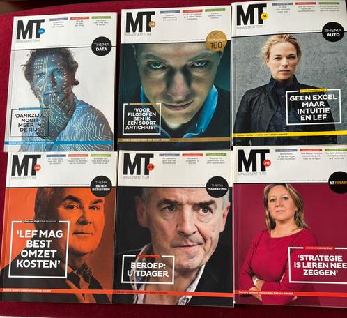 Tijdschrift: MT betere leiders maken een betere wereld 6 x, Verzamelen, Tijdschriften, Kranten en Knipsels, Tijdschrift, Nederland