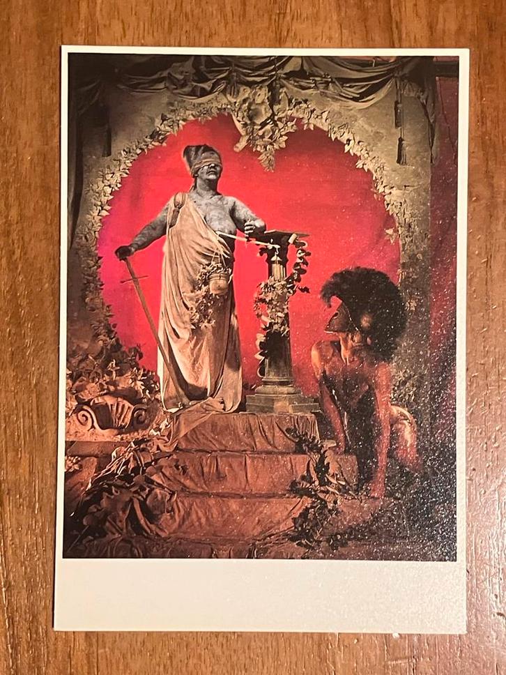 Het Zuidelijk Toneel - Ajax en Antigone - Erwin Olaf, Verzamelen, Ansichtkaarten | Nederland, Ongelopen, Noord-Brabant, 1980 tot heden