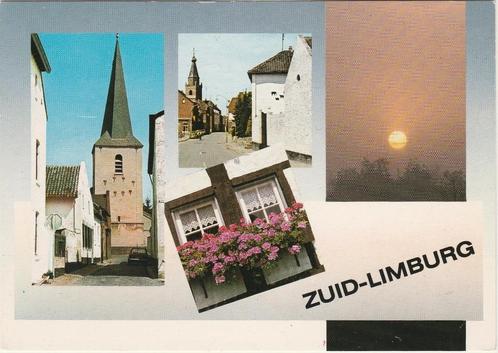 ZUID LIMBURG Kerken Dorp Geraniums, Verzamelen, Ansichtkaarten | Nederland, Ongelopen, Limburg, 1980 tot heden, Verzenden