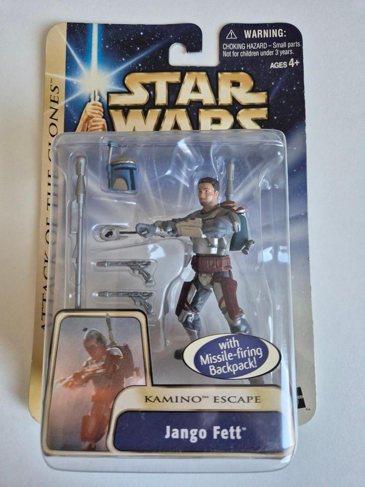 Star Wars Saga 03-20 Jango Fett Kamino Escape, Verzamelen, Star Wars, Nieuw, Actiefiguurtje, Ophalen of Verzenden